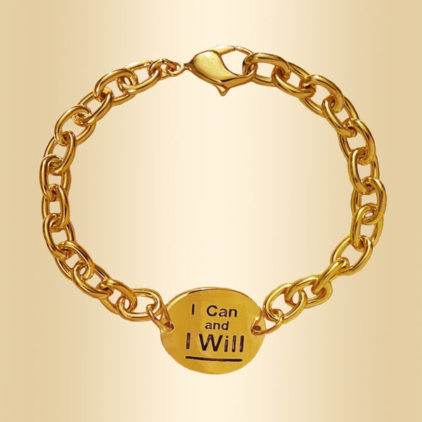 I Can and I Will Bracelet