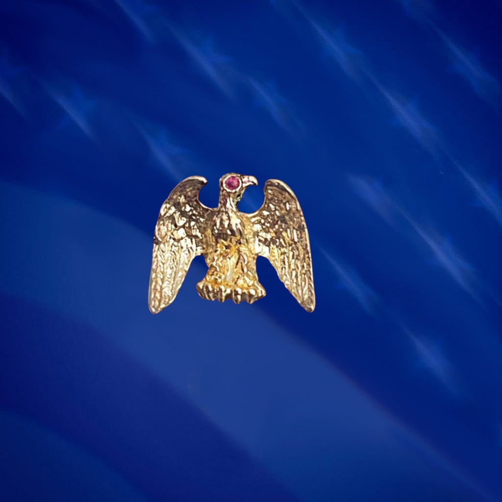 ラウンド用品・アクセサリー Pin-Eagle Liberty Eagle Lapel Pin – Ann Hand