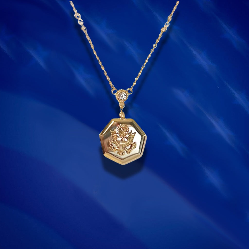 Octagon Gold Necklace – Ann Hand