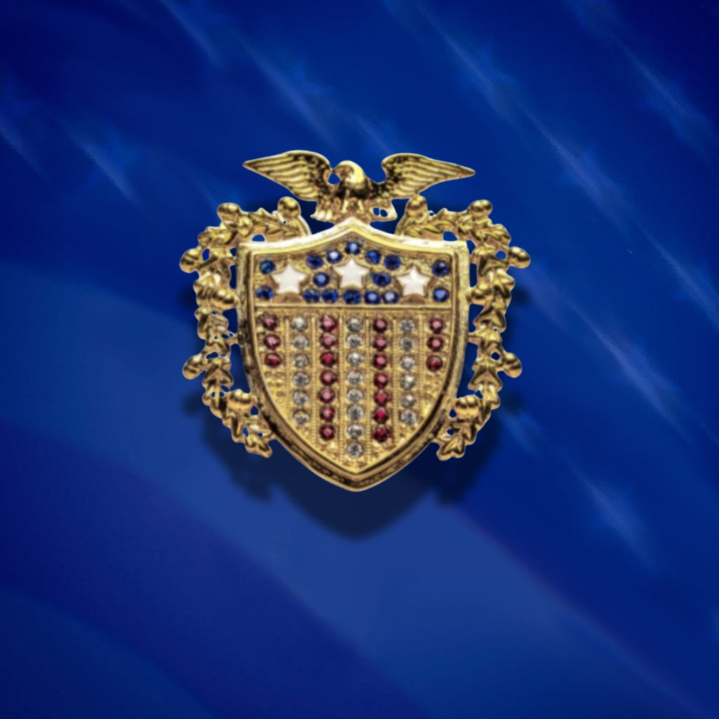 Shield of Courage Pin – Ann Hand