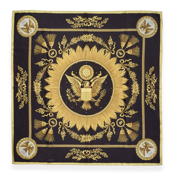 Great Seal Scarf Black