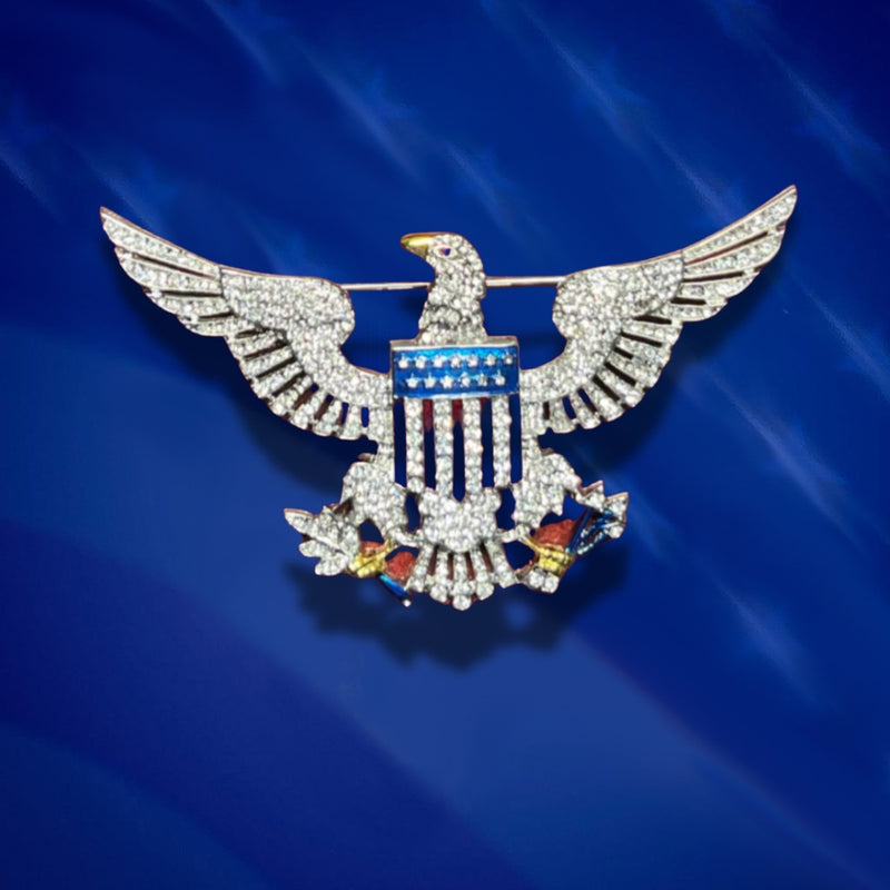 Federal Eagle Pin – Ann Hand display picture 2