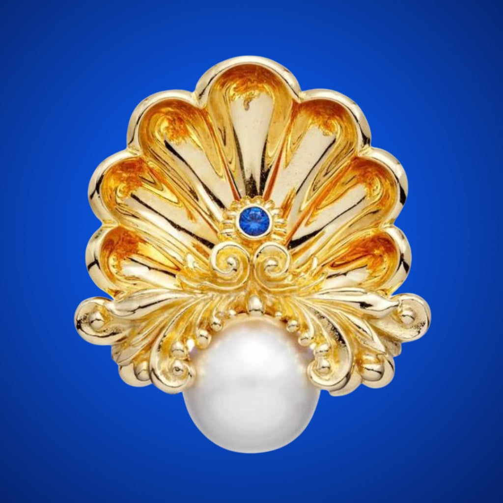 Martha Washington Shell Pin – Ann Hand