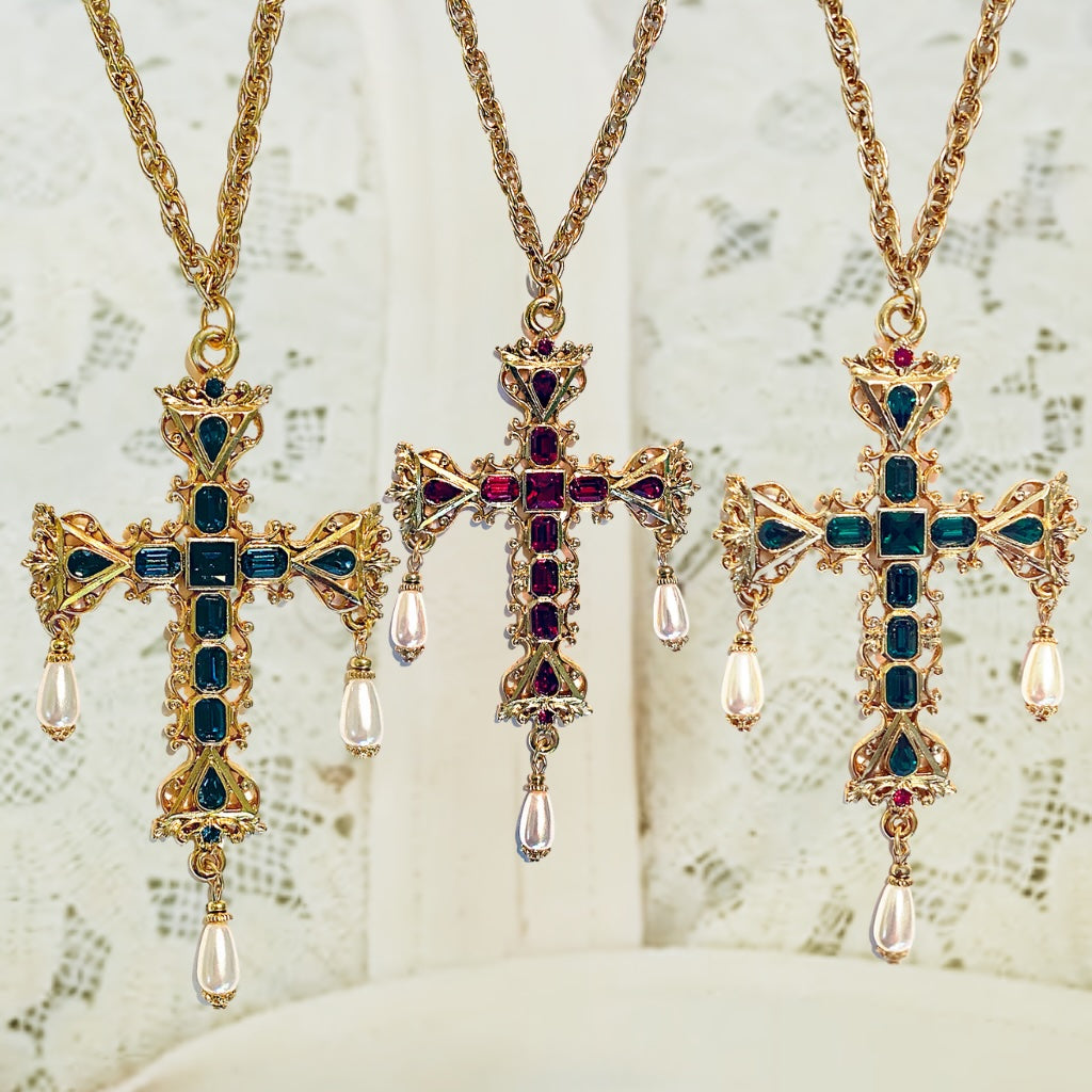 Venetian Cross Necklace
