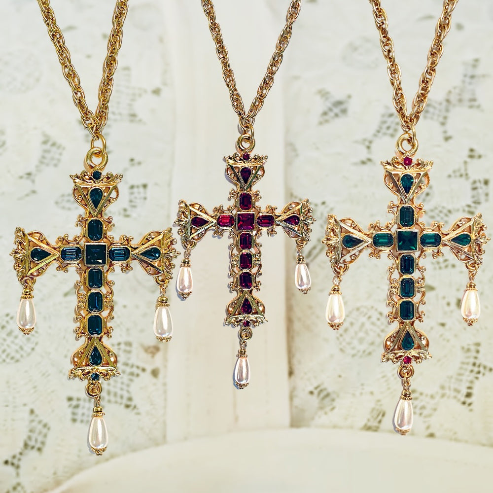 カールハンセン＆サン [Pendants, Set of 2] all_three_venetian_crosses_100