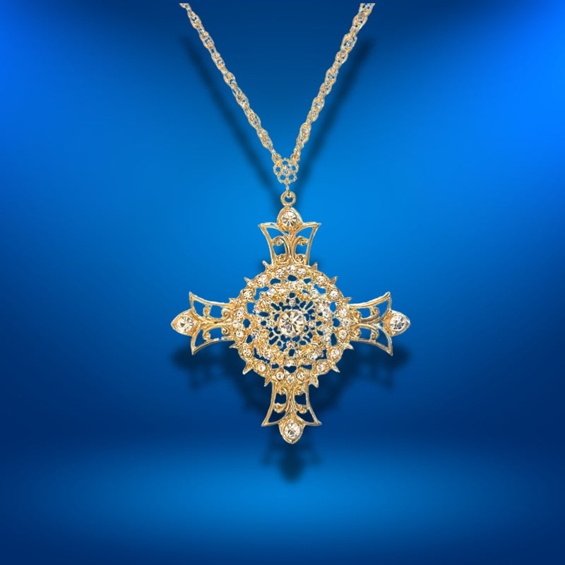 Maltese Cross Necklace – Ann Hand