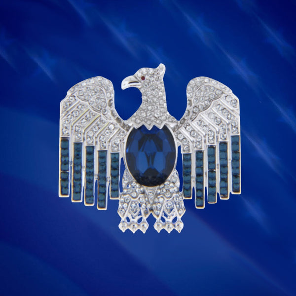 Sapphire Crystal Eagle