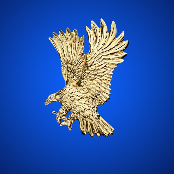 Partners in Peace Eagle Pin