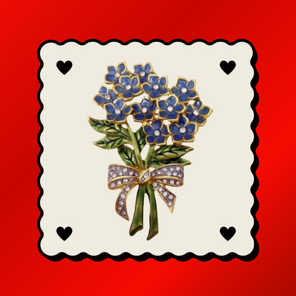 Forget Me Not Pin