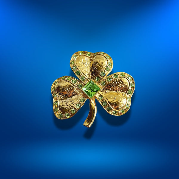 Shamrock Pin – Ann Hand