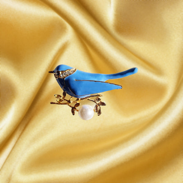 Bluebird of Happiness Pin