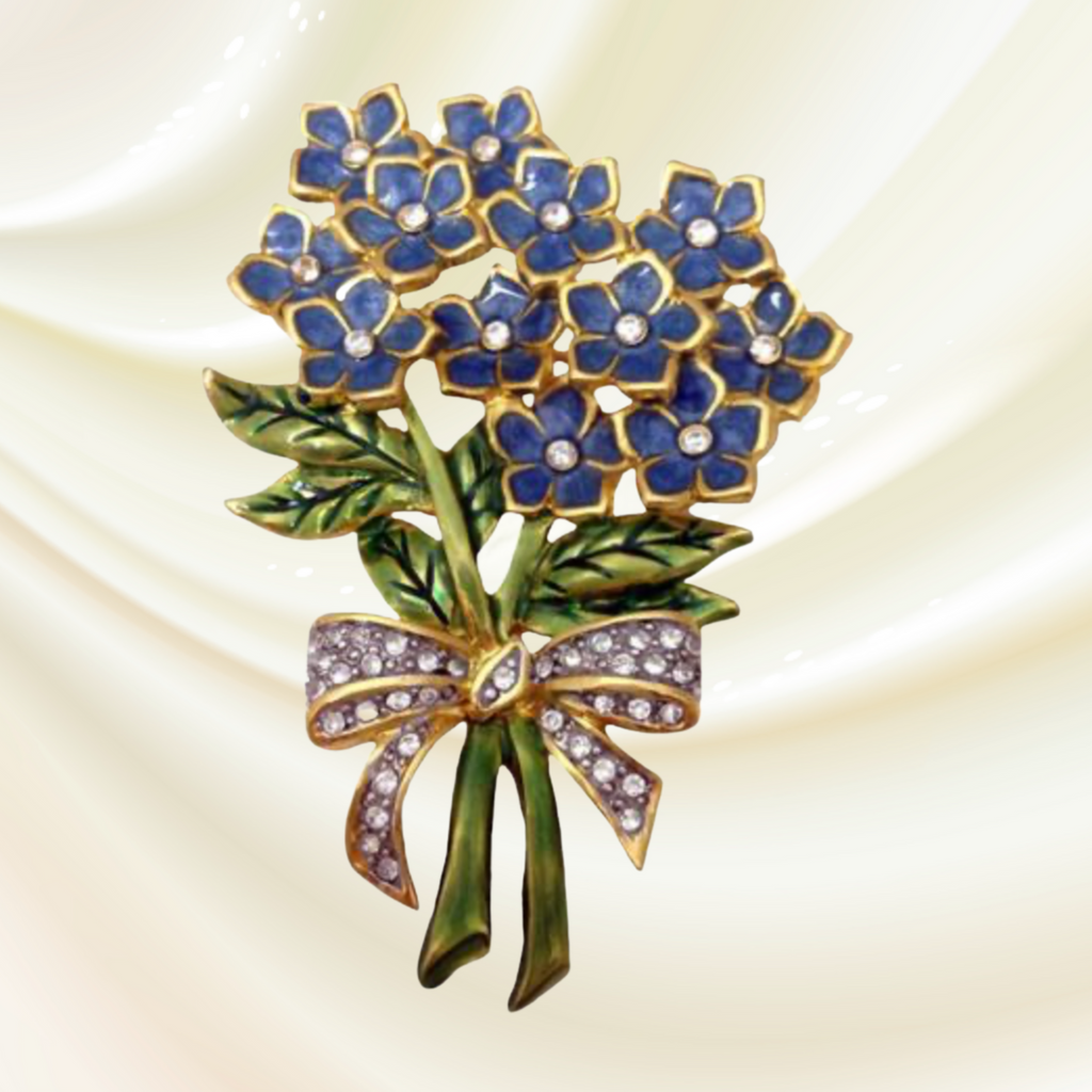 Plant Scouts Forget Me Not Floral Pin