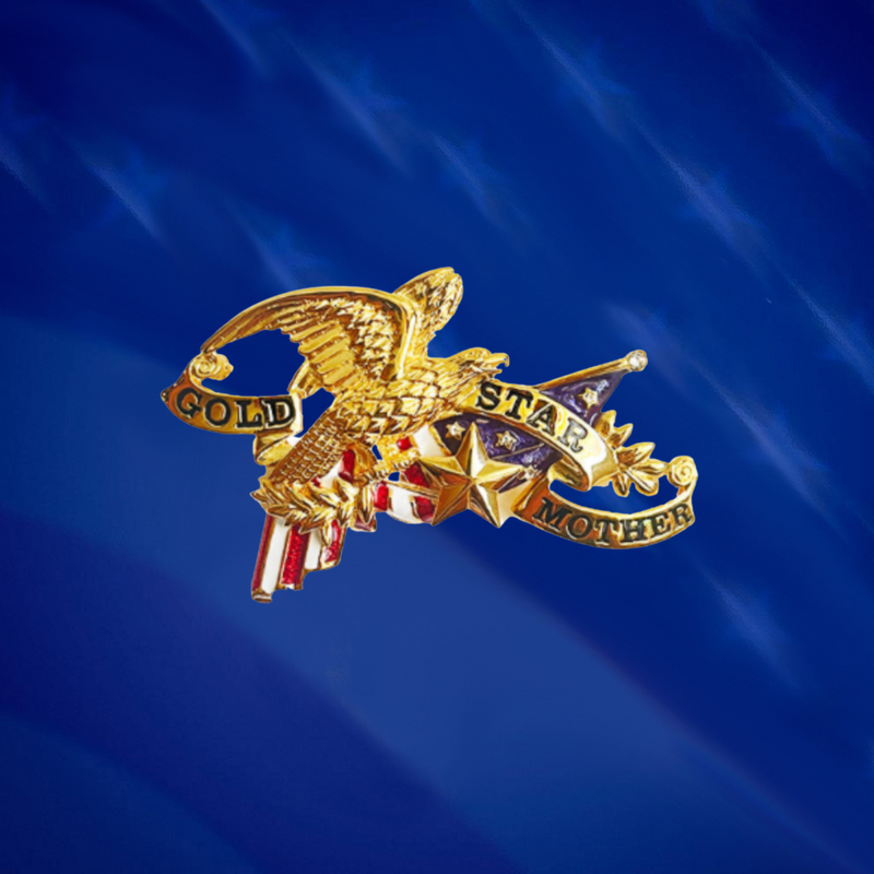 Gold Star Mother Pin